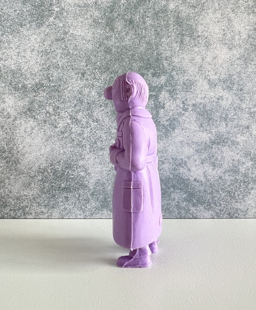 Figurine Rastapopoulos - Tintin Esso 1973