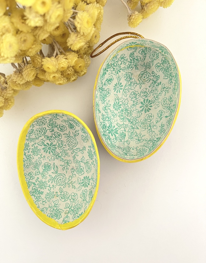 Boîte œuf en carton / papier mâché - mini format