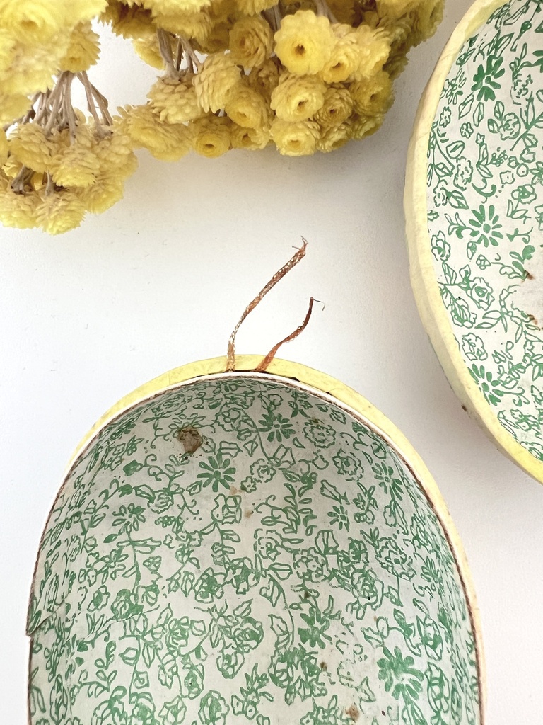 Boîte œuf en carton / papier mâché - petit format