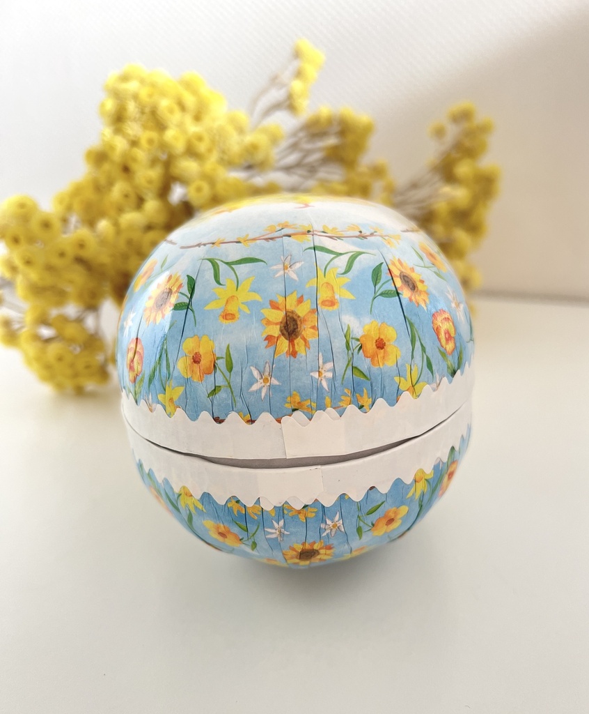 Boîte œuf en carton / papier mâché - format moyen