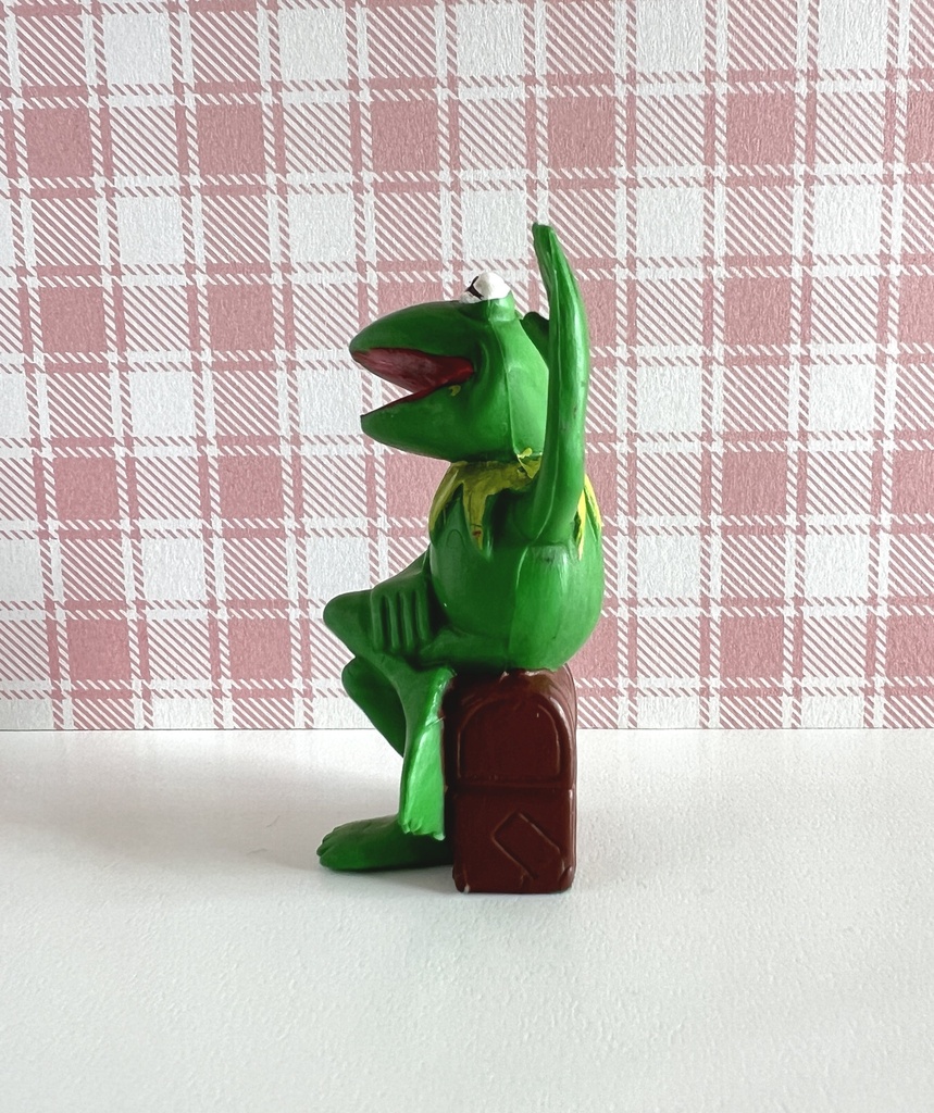 Figurine Kermit la grenouille (Muppet Show) - 1978 Schleich HA!