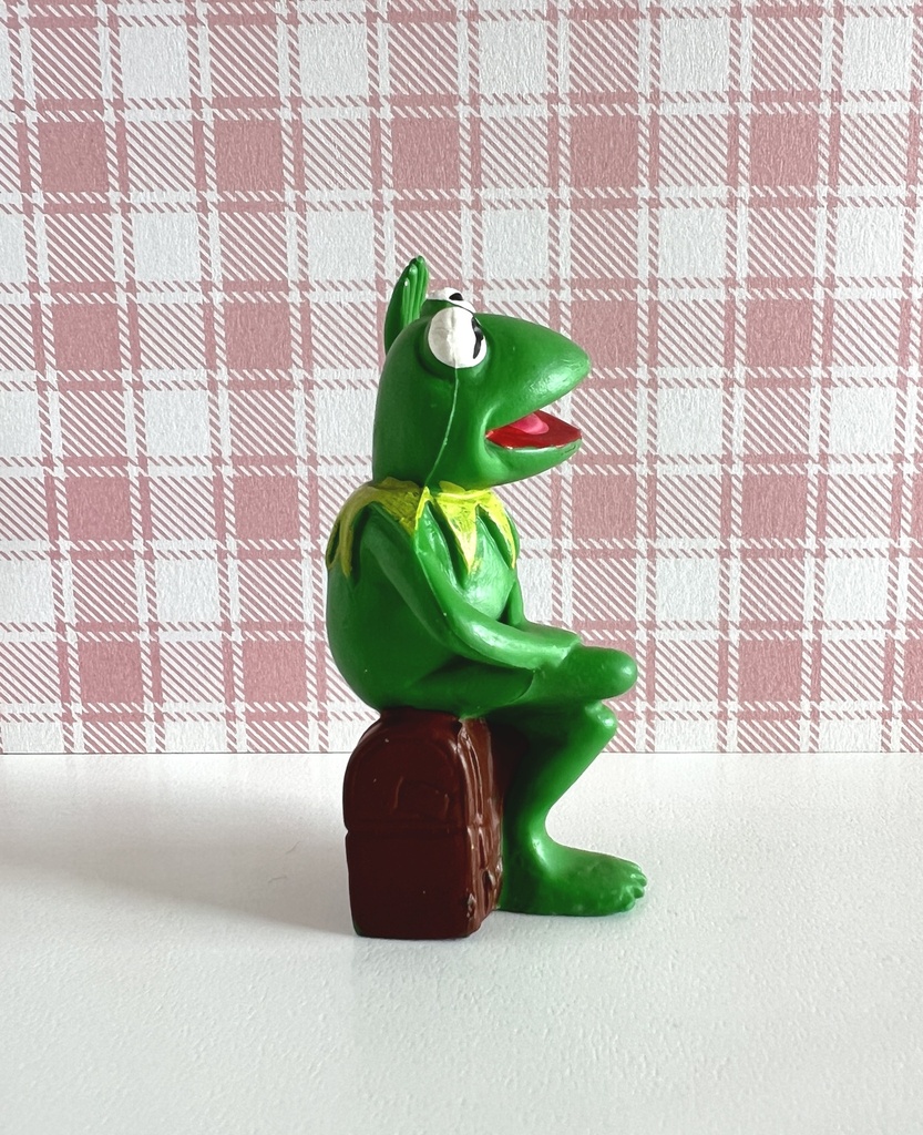 Figurine Kermit la grenouille (Muppet Show) - 1978 Schleich HA!