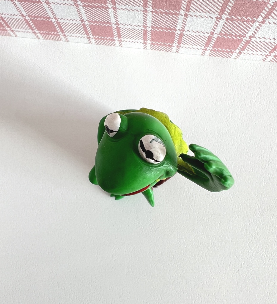 Figurine Kermit la grenouille (Muppet Show) - 1978 Schleich HA!