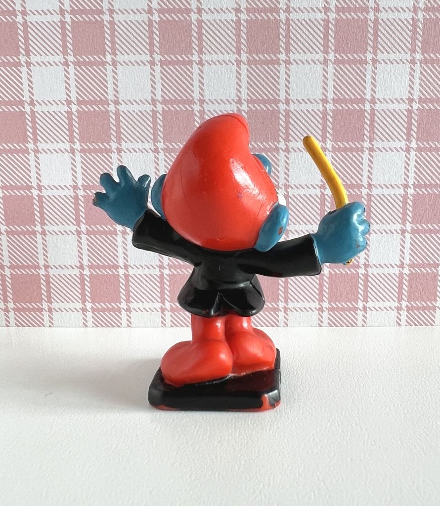Figurine Grand Schtroumpf chef d'orchestre - Bully