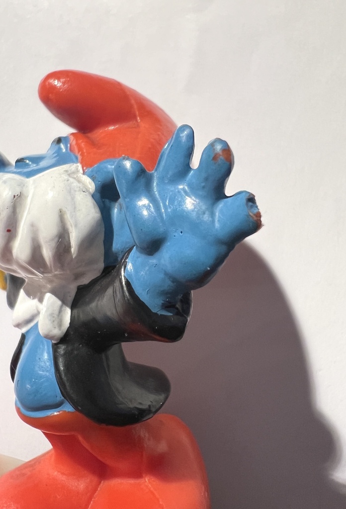 Figurine Grand Schtroumpf chef d'orchestre - Bully