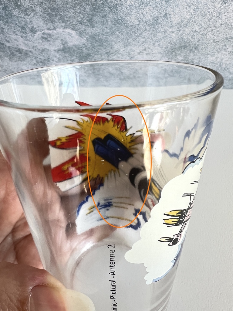 Verre à moutarde Goldorak