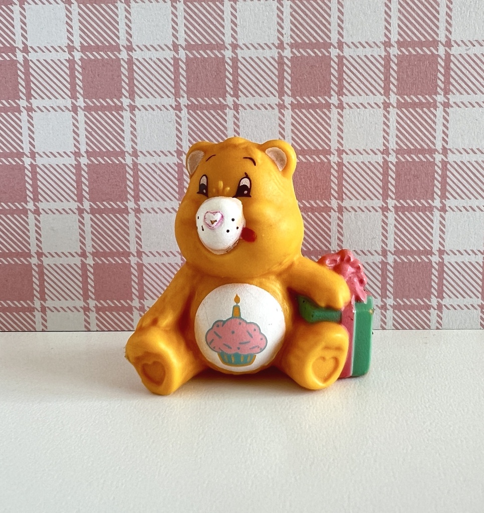 Petite figurine Bisounours Grosgâteau - 1983