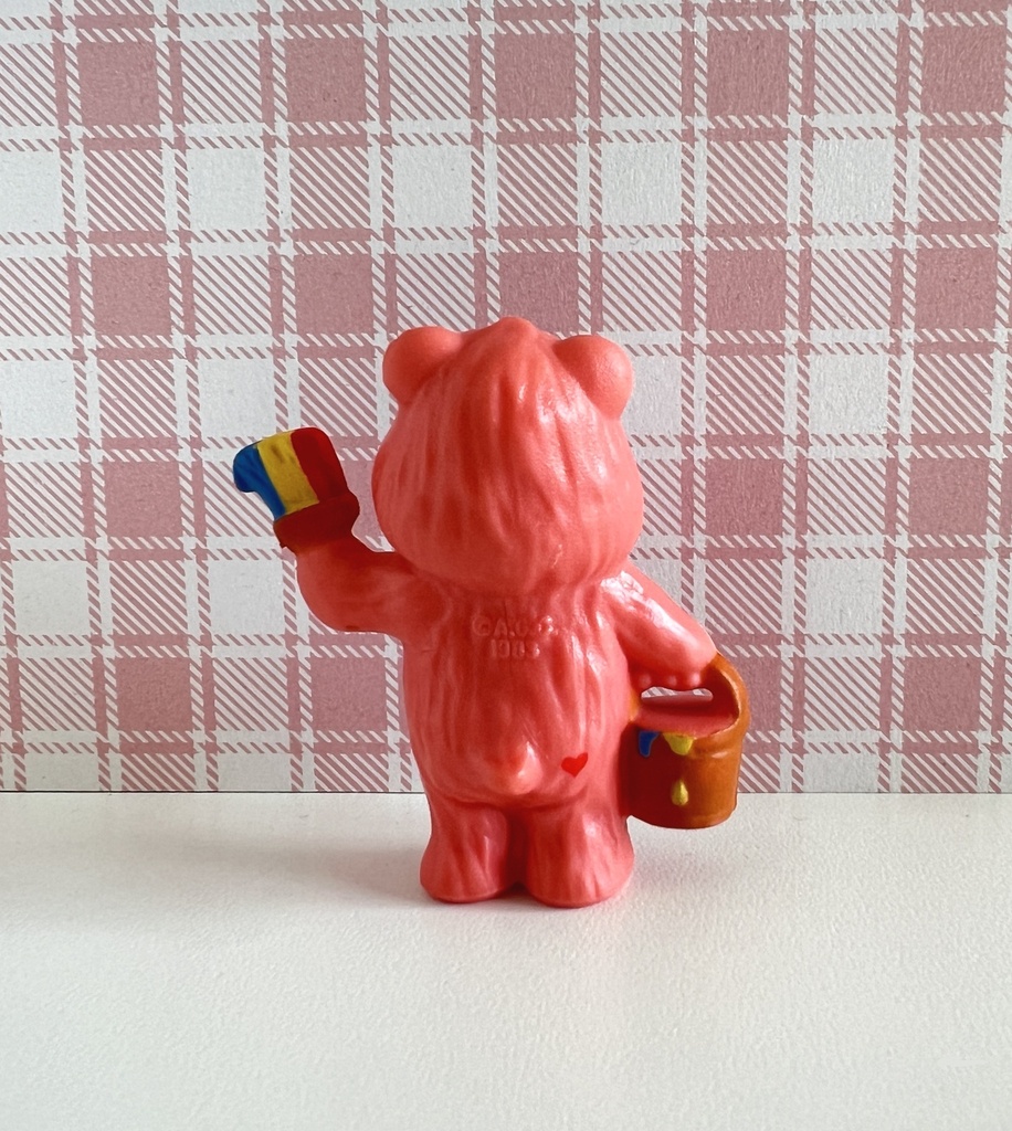 Petite figurine Bisounours Grosfarceur - 1983