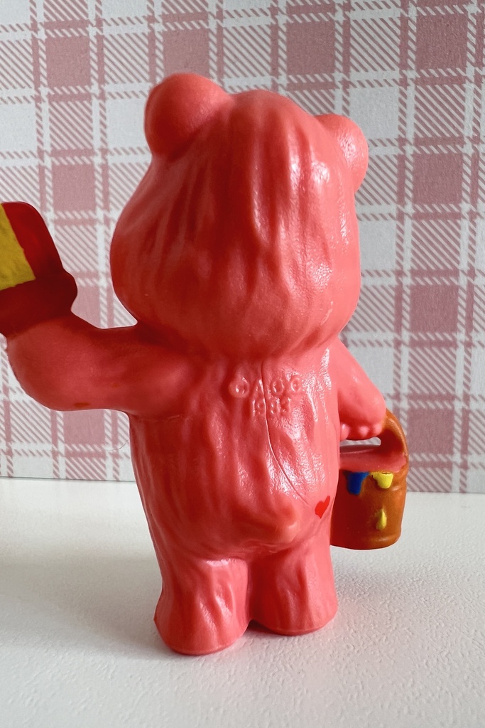Petite figurine Bisounours Grosfarceur - 1983