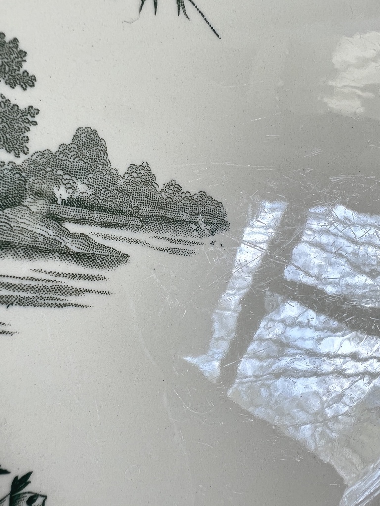 Plat ovale Boch Cotage