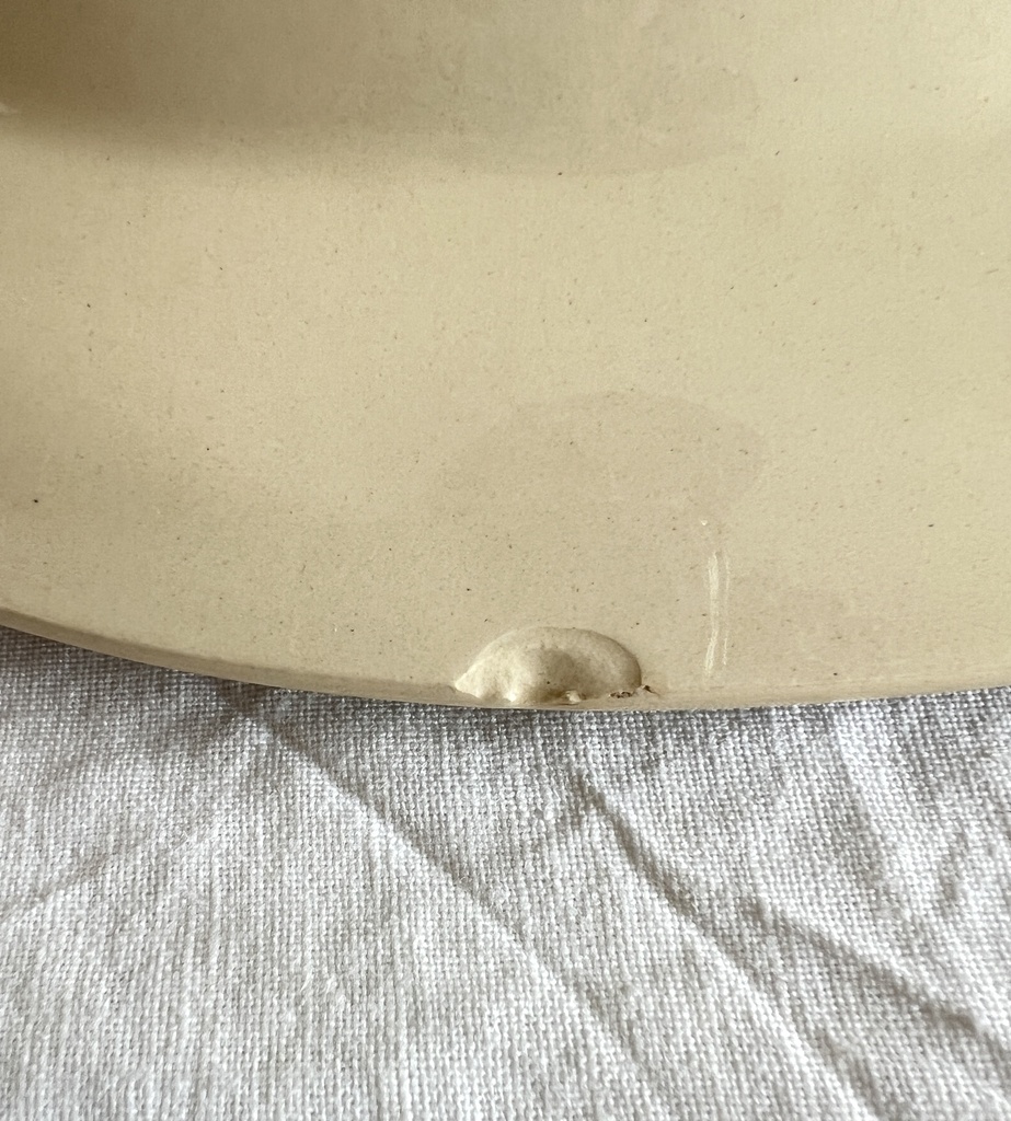 Plat ovale Boch Cotage