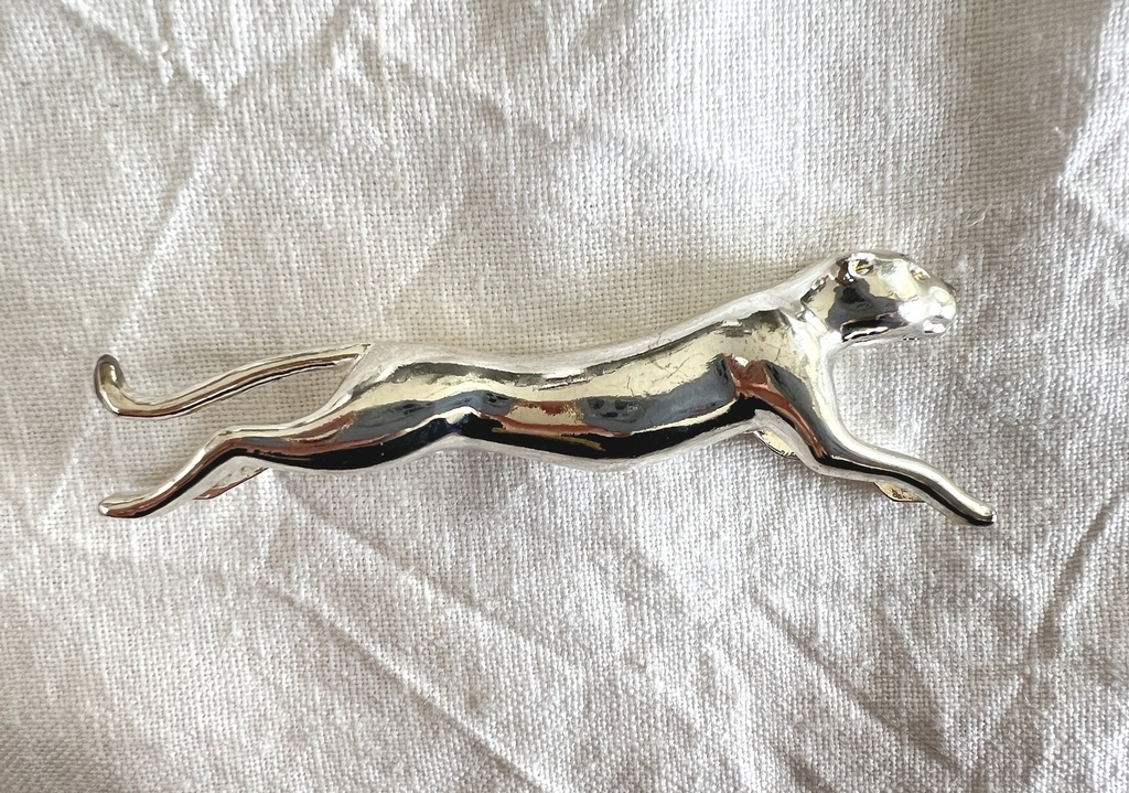 Ensemble de 6 porte-couteaux panthère en métal