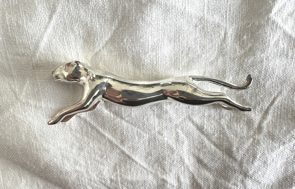 Ensemble de 6 porte-couteaux panthère en métal