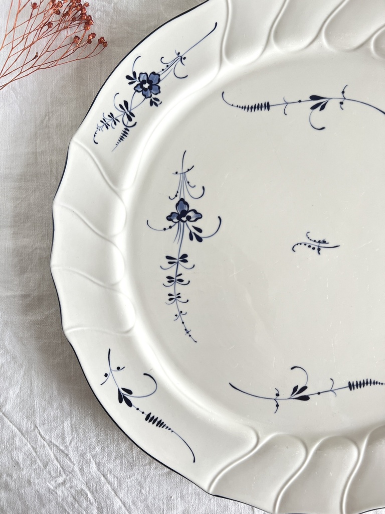 Grande assiette ronde Villeroy & Boch Vieux Luxembourg