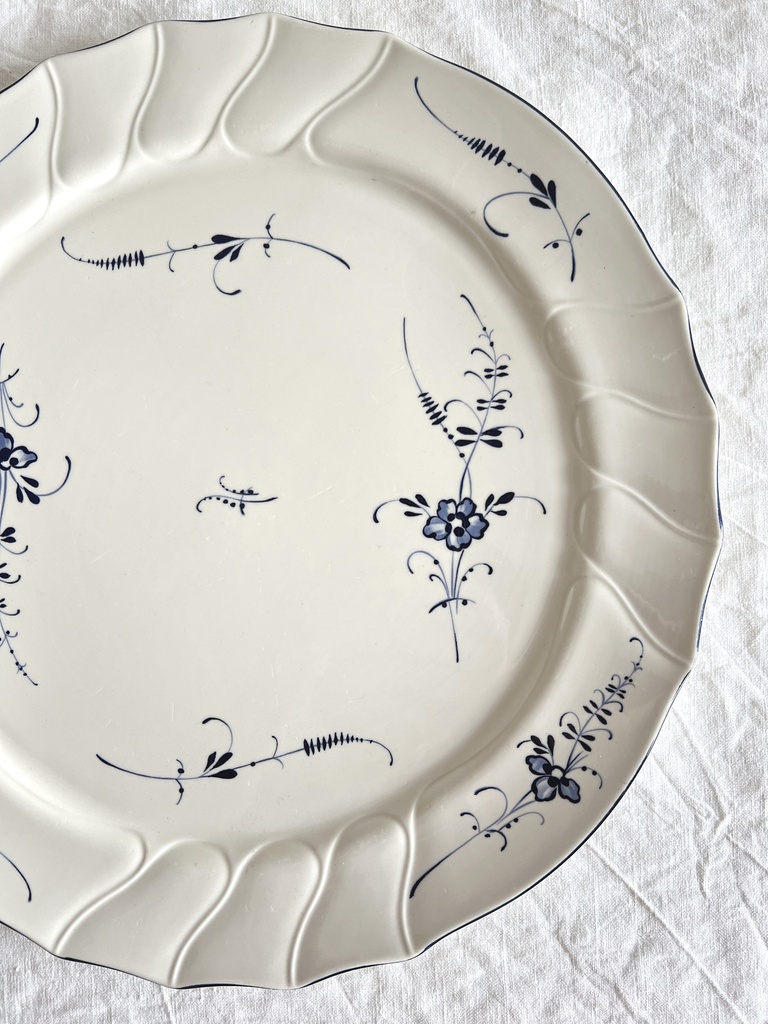 Grande assiette ronde Villeroy & Boch Vieux Luxembourg