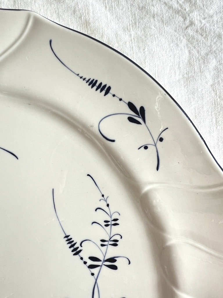Grande assiette ronde Villeroy & Boch Vieux Luxembourg
