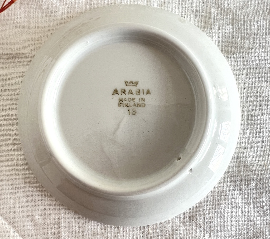 Petite assiette murale Arabia Raija Uosikkinen