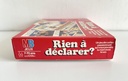 Jeu de société Rien à déclarer ? - MB 1981