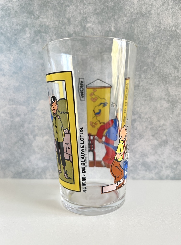 Verre à eau Tintin - Amora 1994