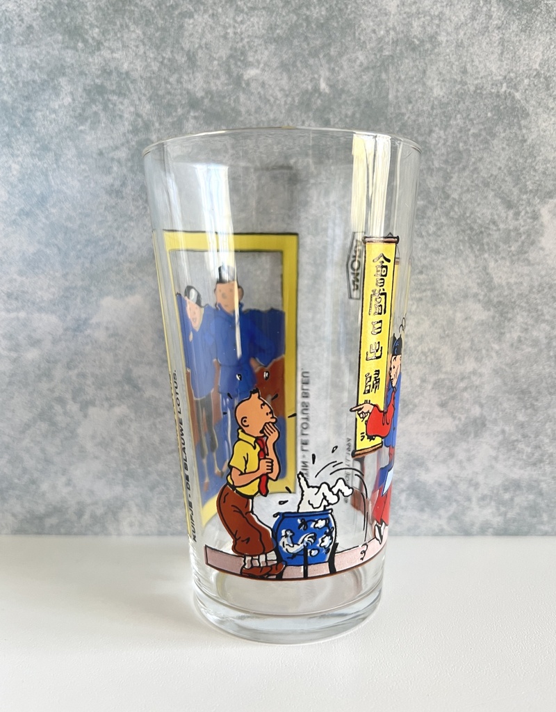Verre à eau Tintin - Amora 1994