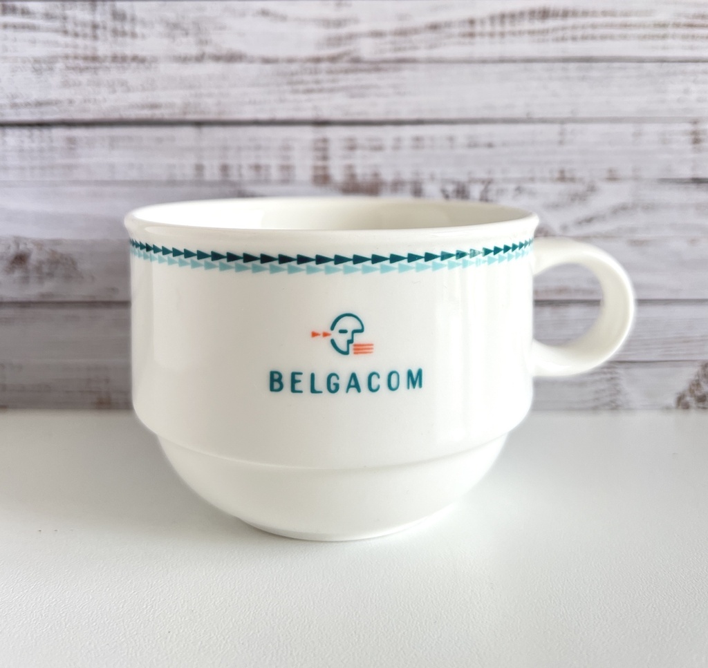 Lot de 2 tasses Villeroy & Boch Belgacom
