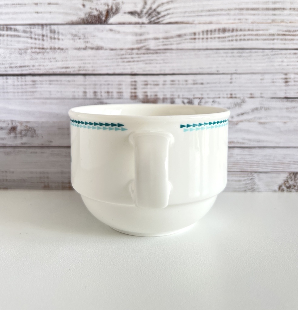 Lot de 2 tasses Villeroy & Boch Belgacom