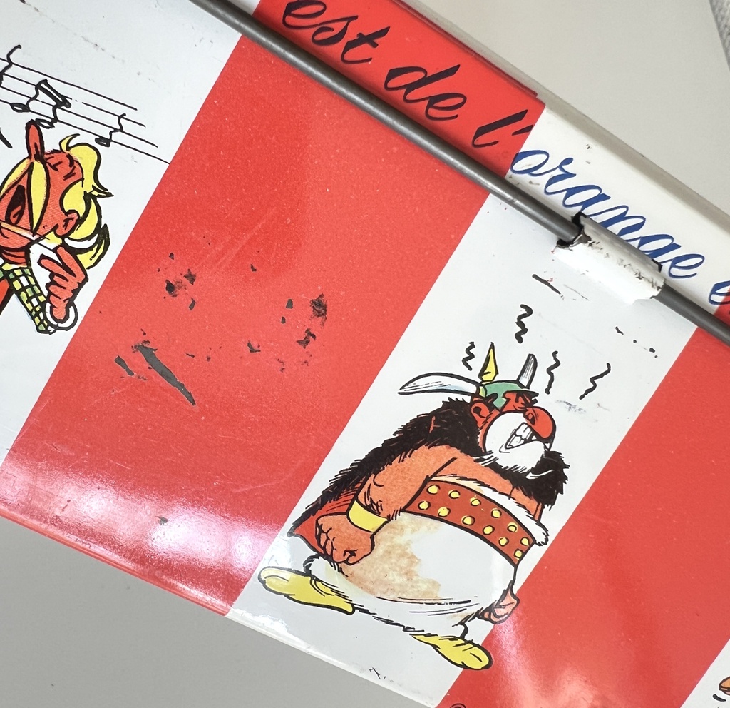 Boîte en métal Astérix - Chamonix Biscuits à l'orange L'Alsacienne