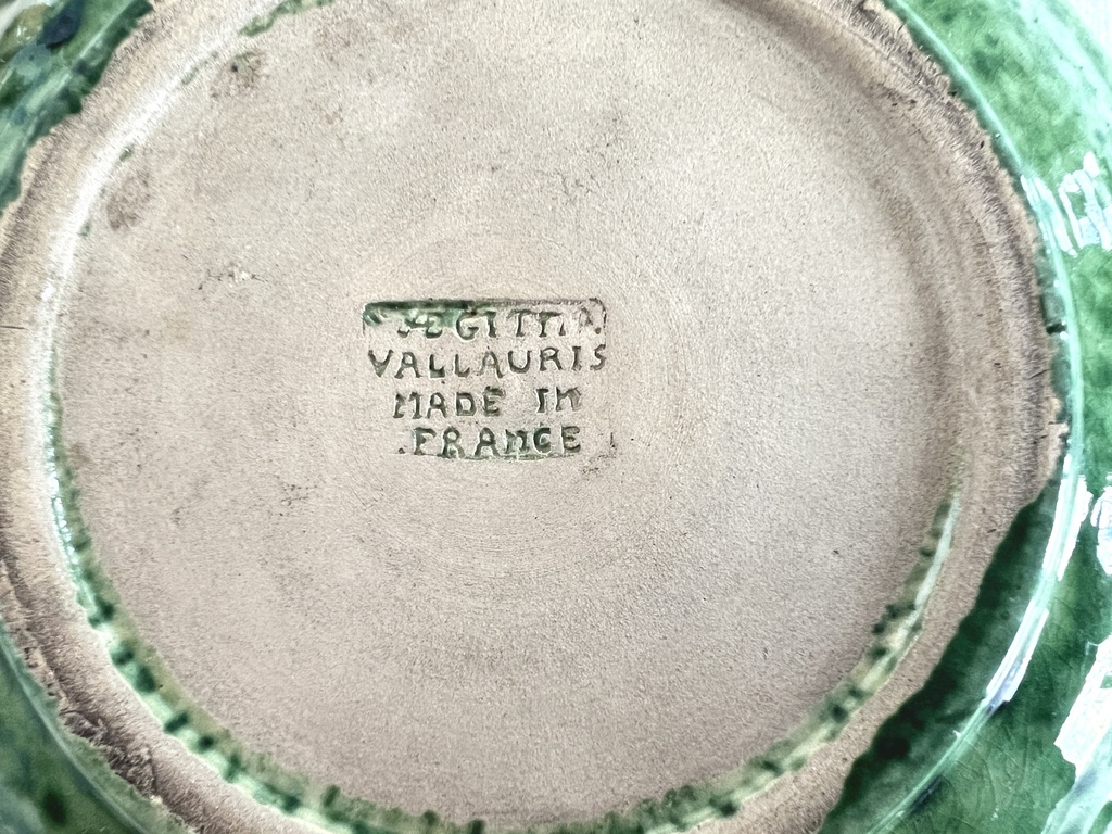 Coupelle verte Vallauris pour Philips