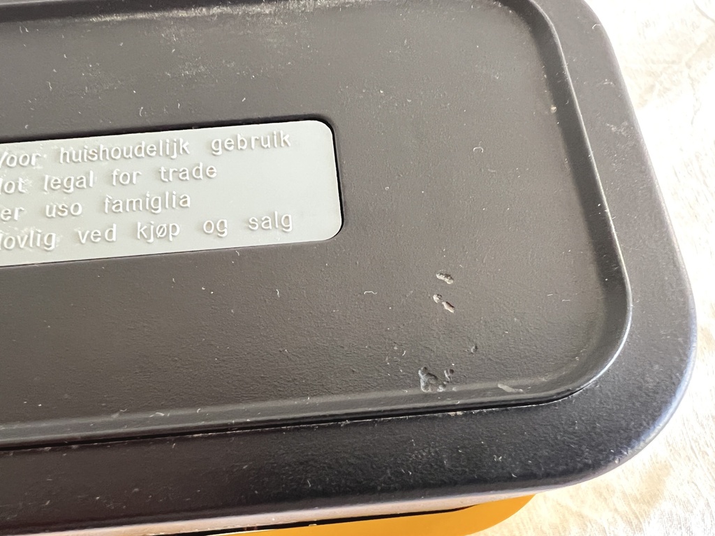 Balance jaune Terraillon 2000