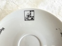 Tasse et sous-tasse Tintin Les 7 boules de cristal - 1998