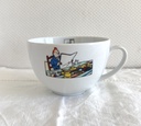 Tasse et sous-tasse Tintin Les 7 boules de cristal - 1998