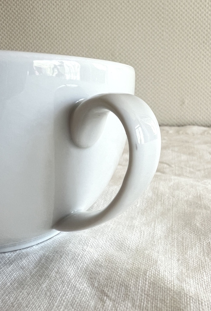 Tasse et sous-tasse Tintin Les 7 boules de cristal - 1998