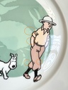 Assiette à dessert Tintin et le Crabe aux pinces d'or - Tables & Couleurs