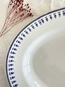 Plat ovale à viande Boch Gland