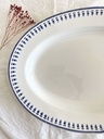 Plat ovale à viande Boch Gland