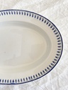 Plat ovale à viande Boch Gland
