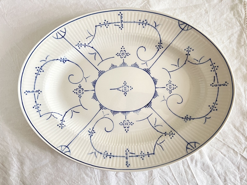 Plat ovale Boch Copenhague