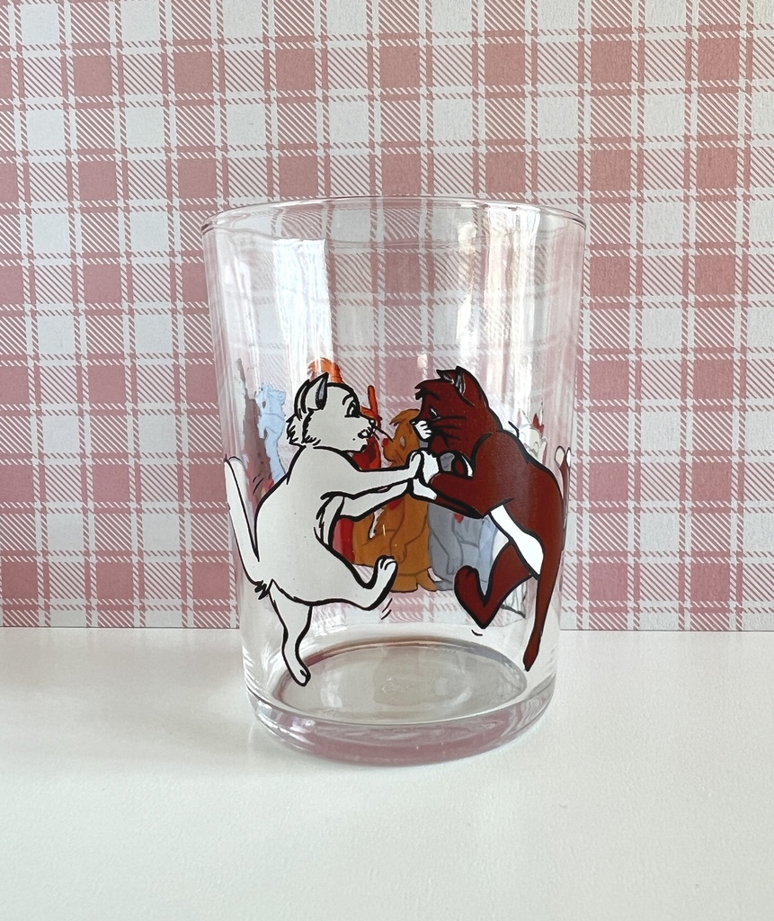 Petit verre à eau Les Aristochats - Disney