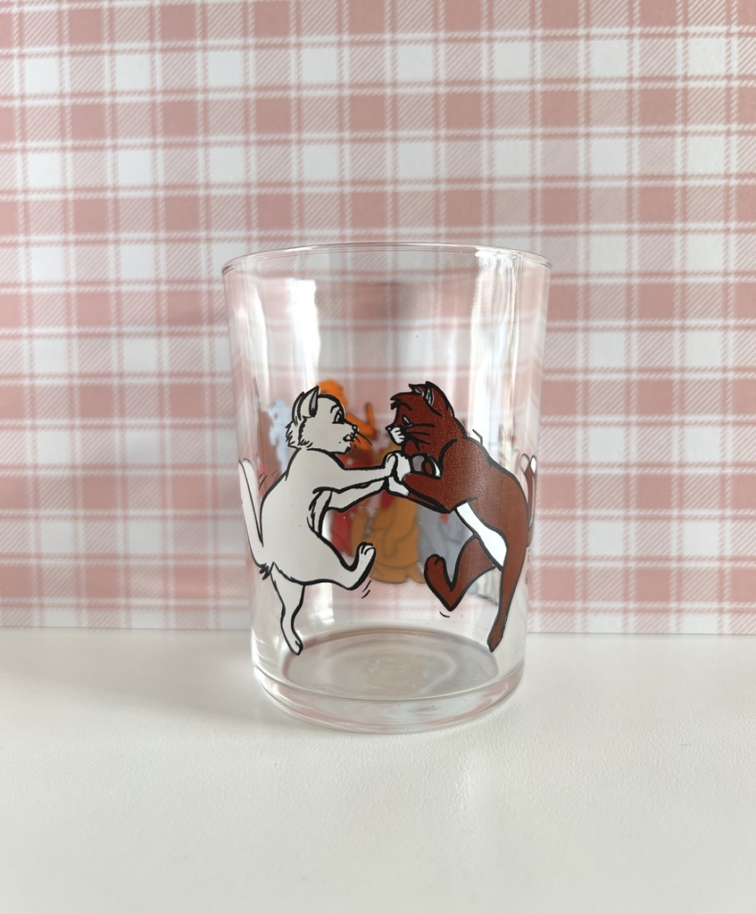 Petit verre à eau Les Aristochats - Disney