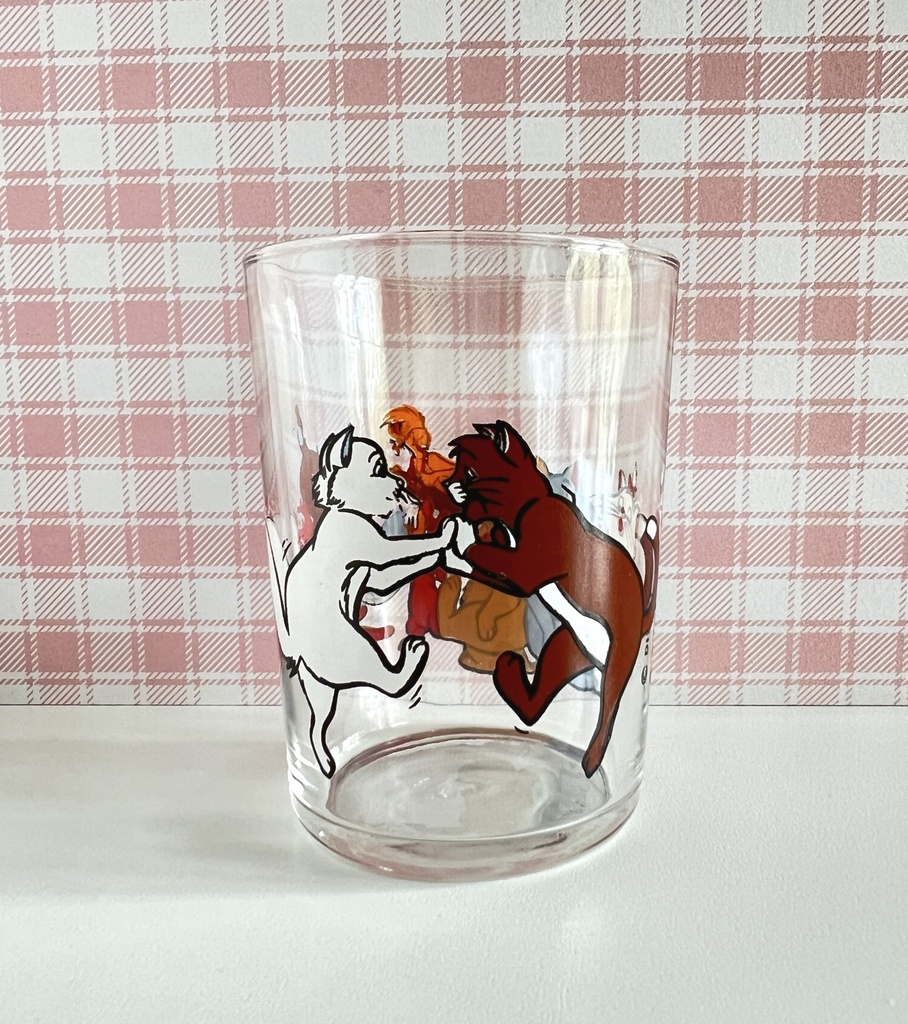 Petit verre à eau Les Aristochats - Disney
