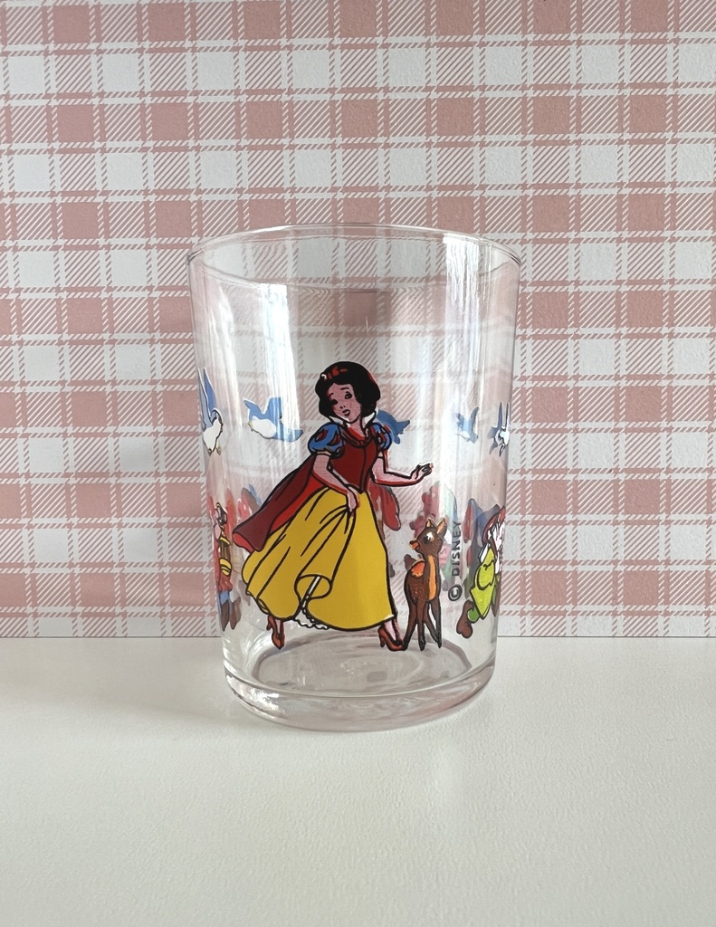 Petit verre à eau Blanche Neige et les sept nains - Disney