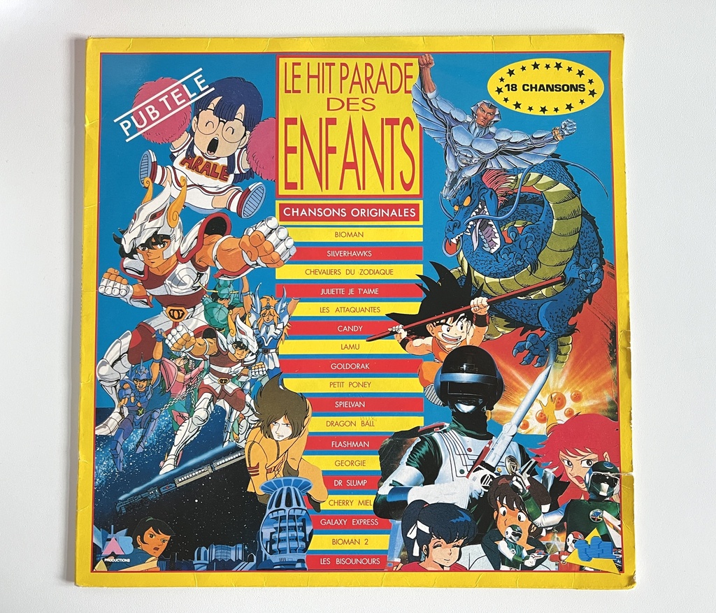 Vinyle 33 tours Le hit parade des enfants