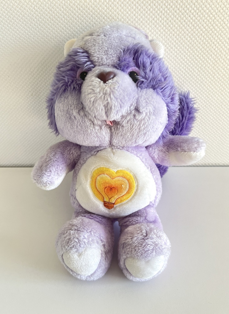 Peluche Bisounours Cousins Raton-laveur Toumalin - 1984