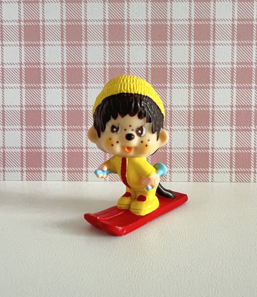 Petite figurine Monchhichi / Kiki - Sekiguchi 1979