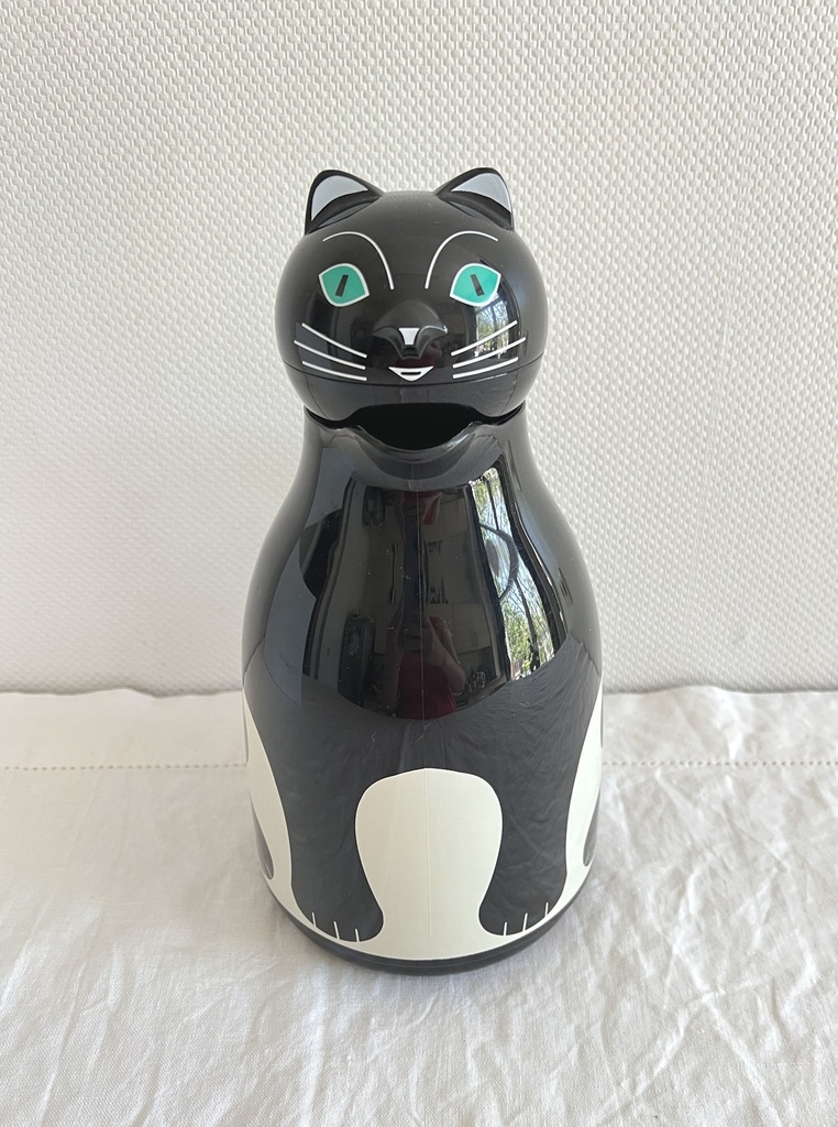 Pichet isotherme chat noir Helios