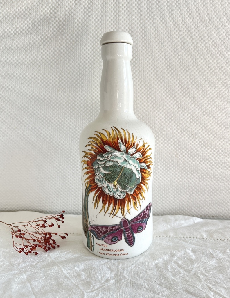 Bouteille décor botanique Portmeirion