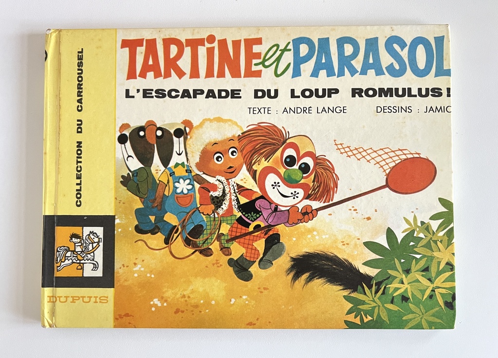 Livre Tartine et Parasol L'escapade du loup Romulus !