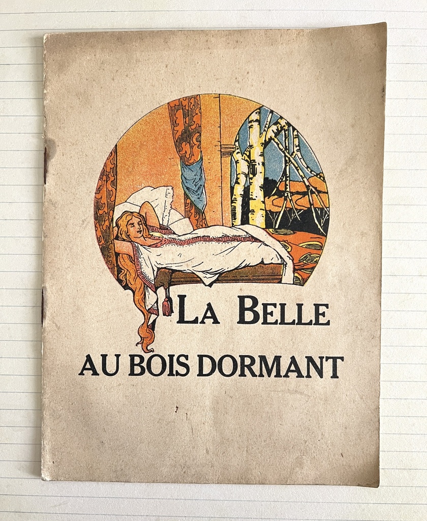 Ancien livre La Belle au bois dormant