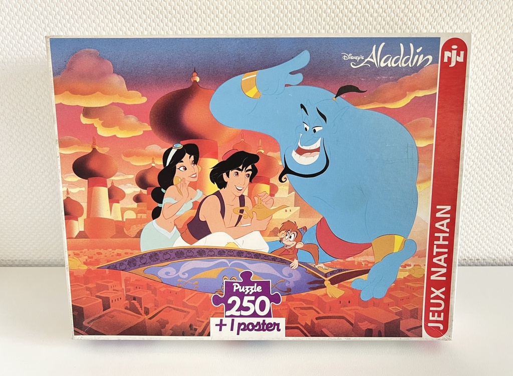 Puzzle Aladdin de Disney - Nathan 1994