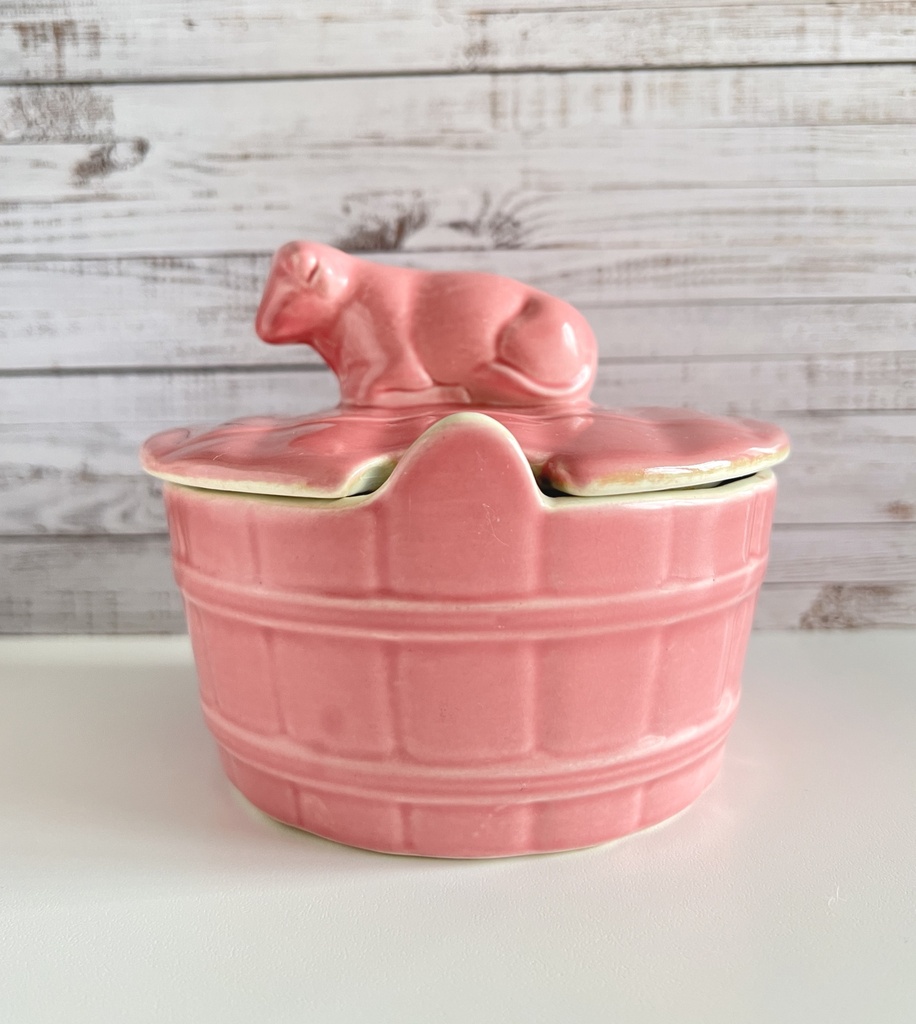 Beurrier vache rose Boch